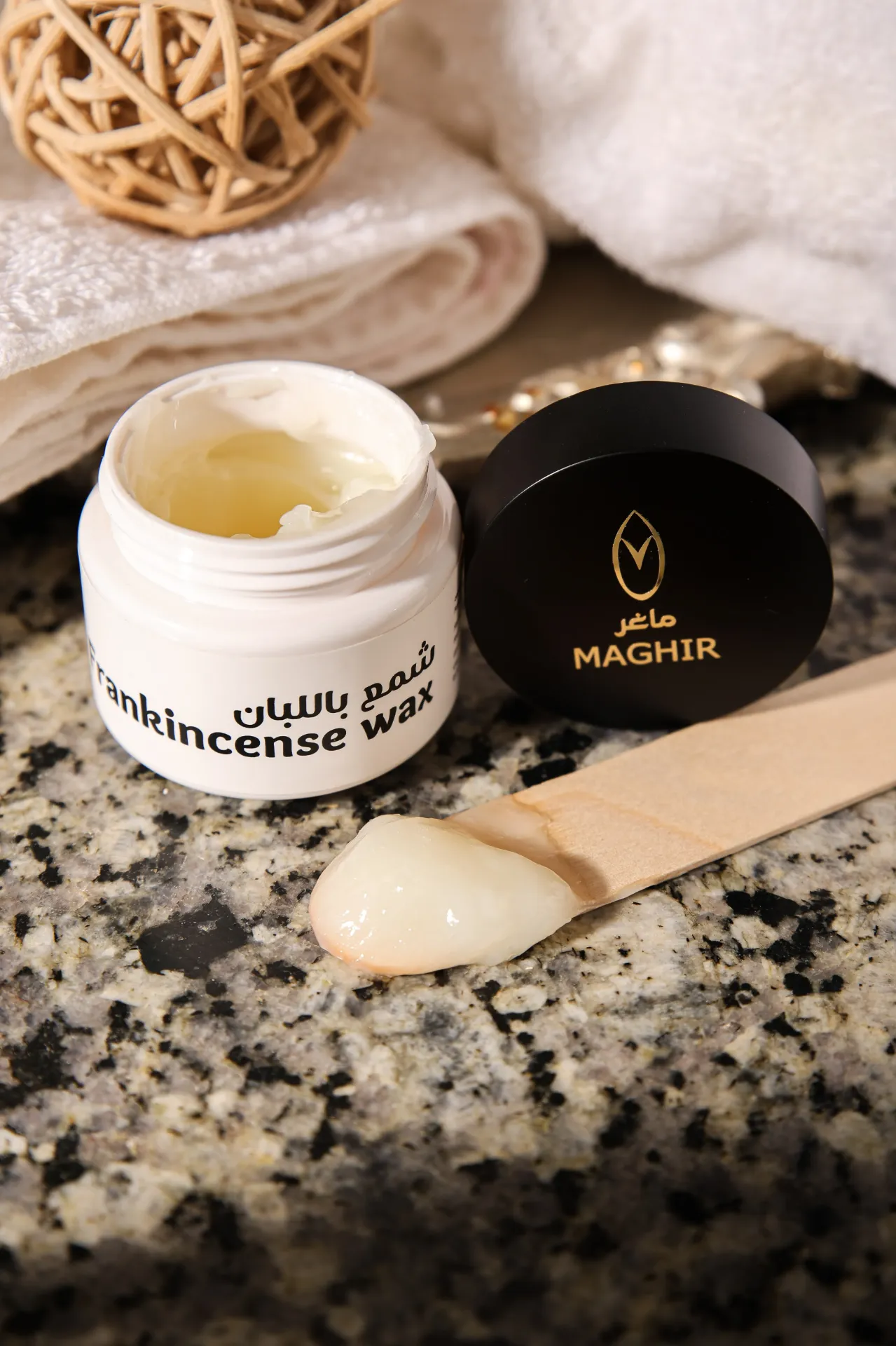 wax with frankincense